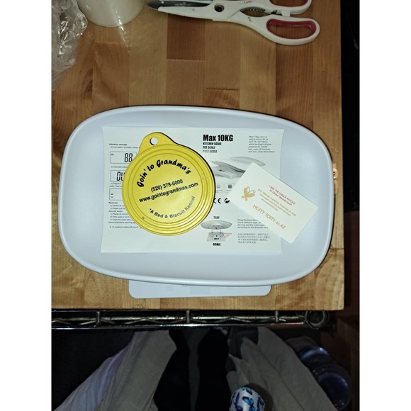 Digital Baby, pet food Scales with LCD Display-small 22 lbs max - Picture 9 of 10